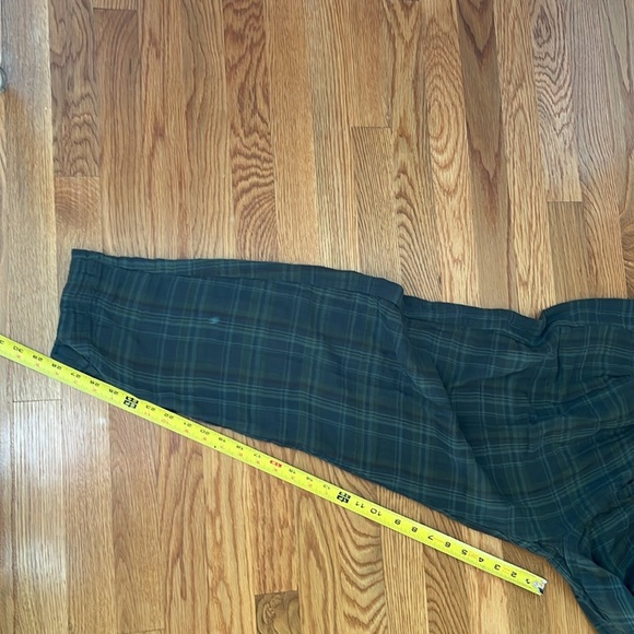 Free People CP Shades Plaid Trousers Millstone Size small NWT - Picture 6 of 12